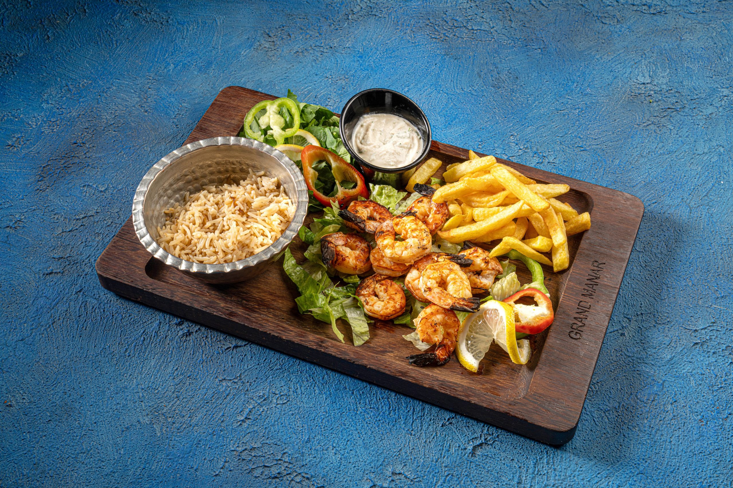 Grilled Taste Shrimps