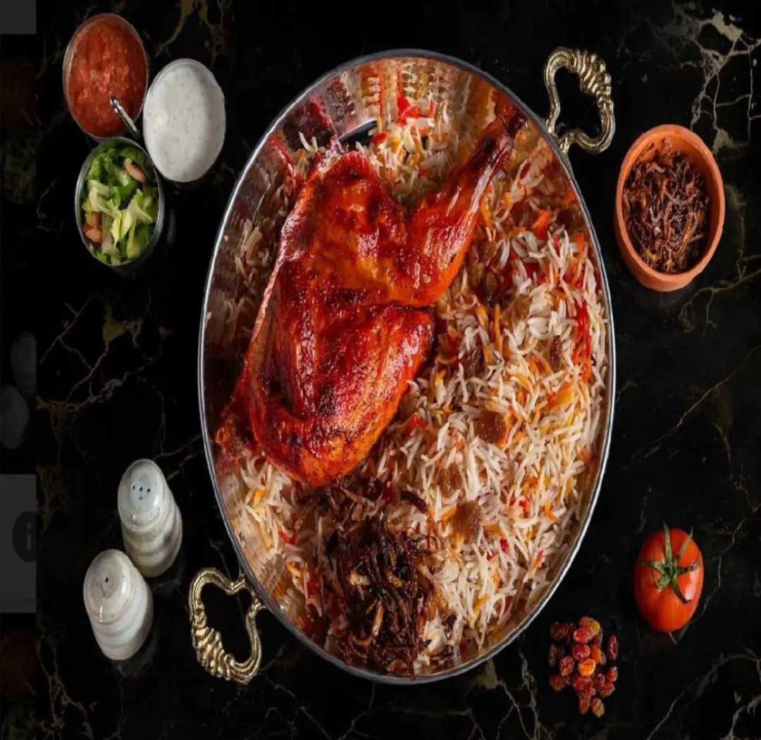 1/2 Chicken Mandi