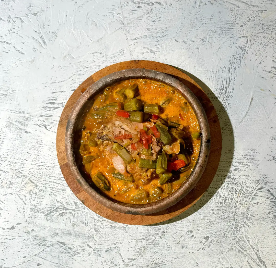 Okra With Meat