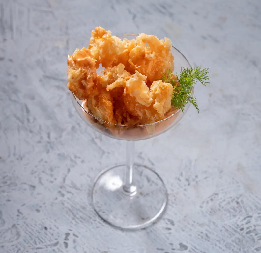 Shrimps With Cocktail Sauce